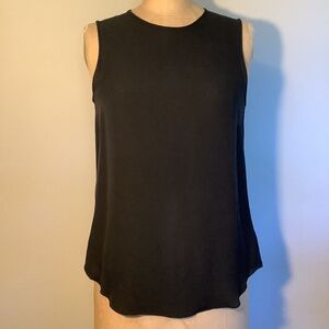 Theory Black Silk Shell- M
